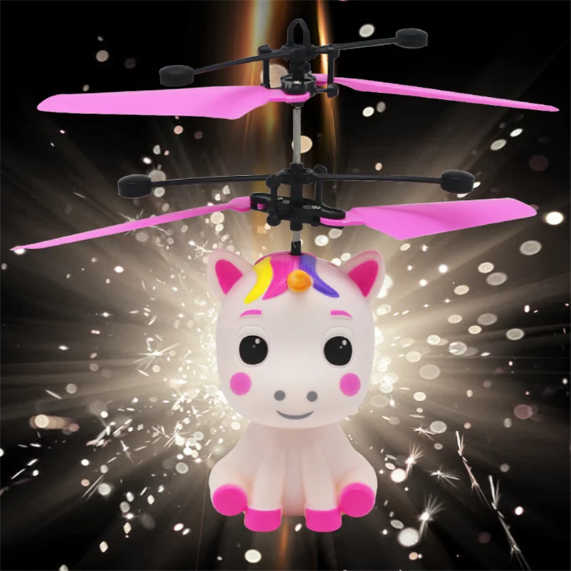 Toy Mini Drone Of Unicorn Aircraft With Obstacle Avoidance And Infrared