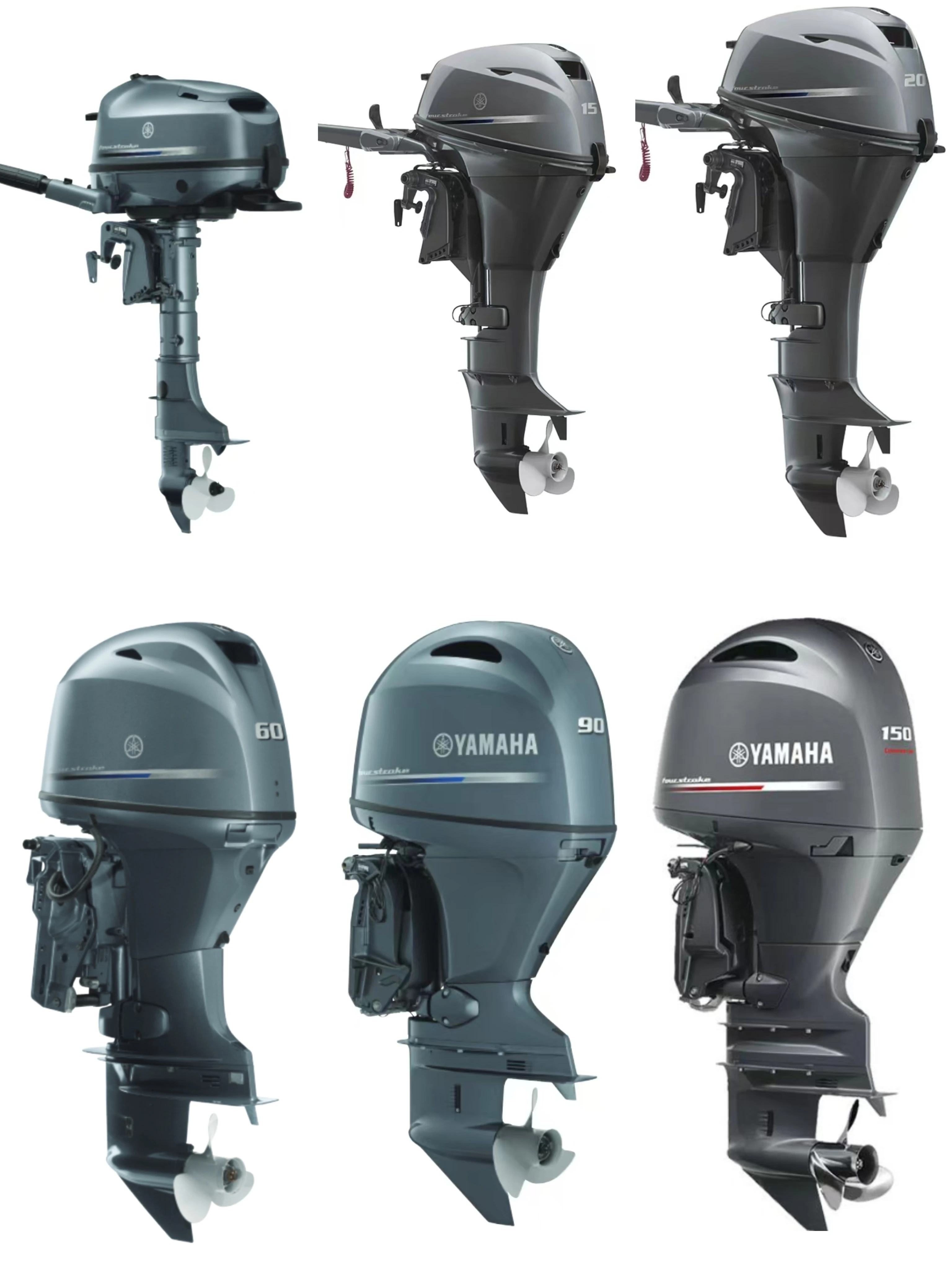 50HP 4 Stroke Outboard Motor with Remote Control for Boats