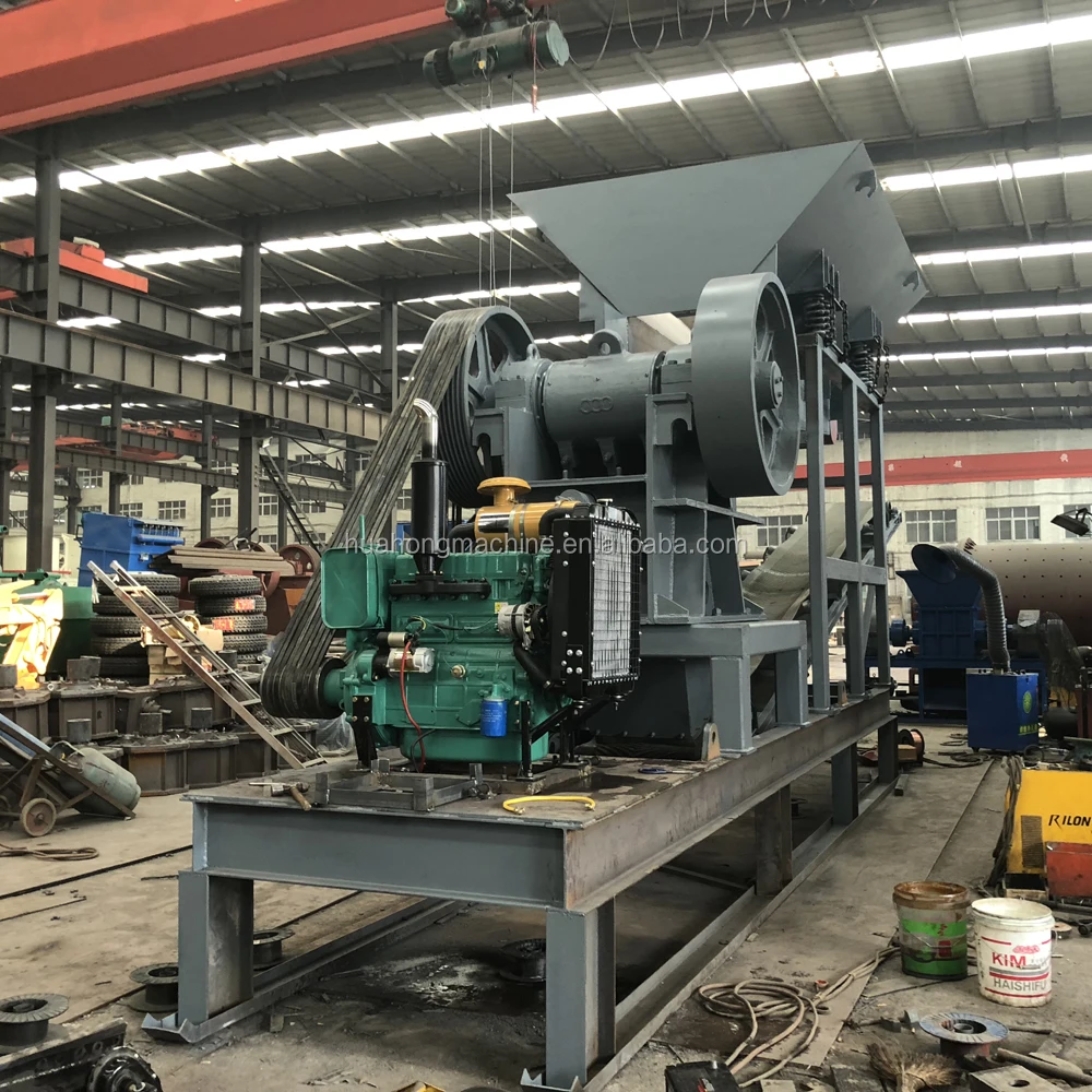 Portable Pe500x750 Jaw Crusher Station,Jaw Crusher With Vibrating ...