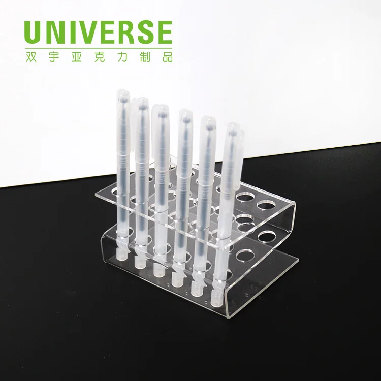 UNIVERSE pencil box display case and pencil display box acrylic marker pen display stand for pens