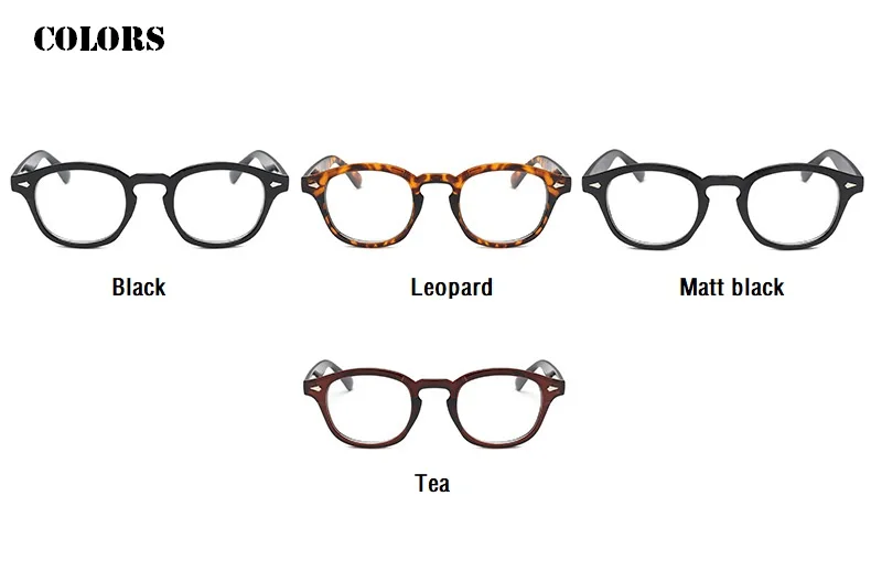 2020 Johnny Depp Style Glasses Men Retro Vintage Prescription Glasses Women Optical Spectacle Frame Clear lens