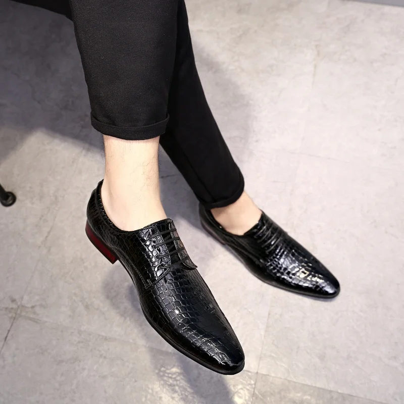 2020 New Fashion Wholesale Custom Design Leather Men Dress Shoes Formal ...