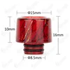 LEMAGA FREE SHIPPING snakeskin good looking drip tips snake skin pattern summit tip silicone test tester