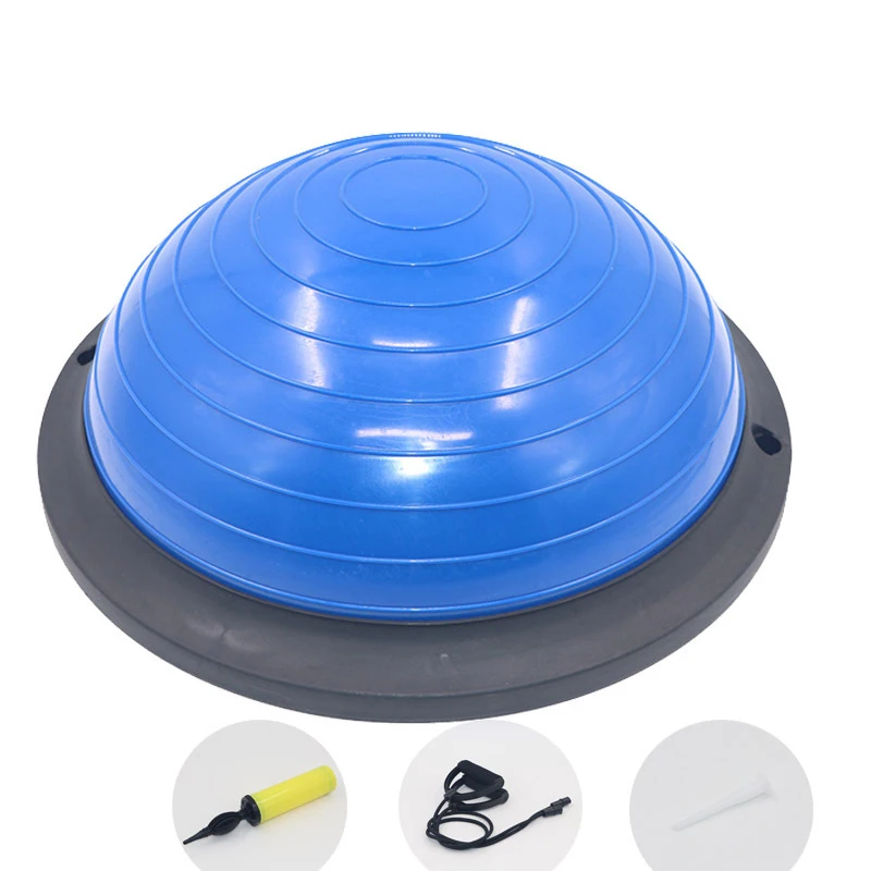 46cm Mini Yoga Exercise Ball Hemisphere Ball Inflatable Dome Balance ...