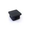 16 to 100mm rectangular pipe plastic end cap for steel tube