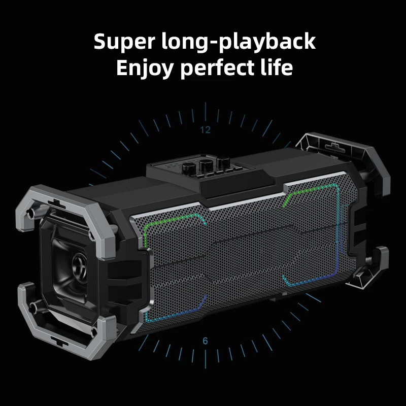 amazon Factory Hot Sale Portable 30W Bluetooth 5.0 DJ Karaoke Mini Speaker Boombox speaker - ANKUX.COM