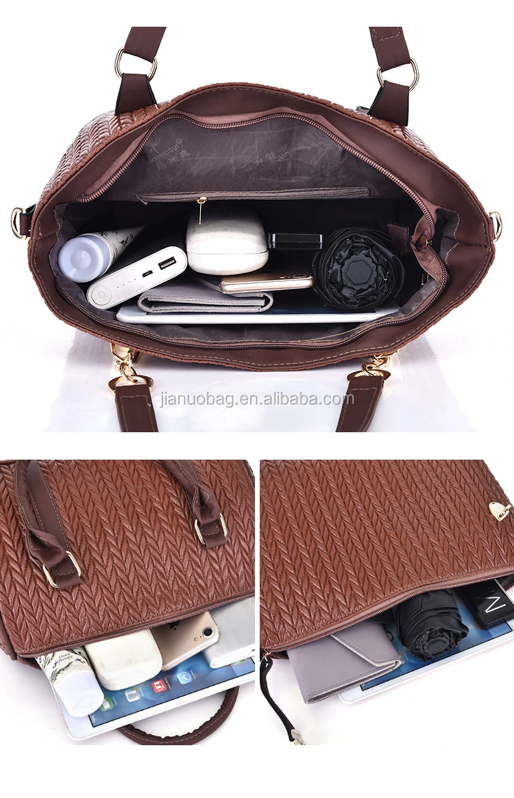 Jianuo Bag Woman Handbag Set 6 Pieces In One Set Wholesale Price Unique