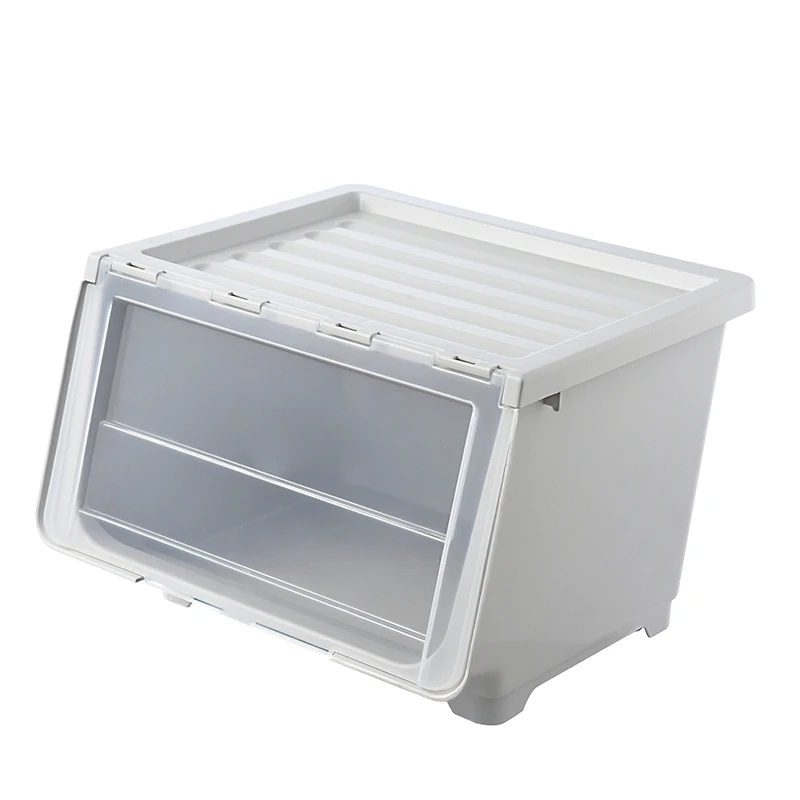 Venta al por mayor contenedores plasticos transparentes apilables
