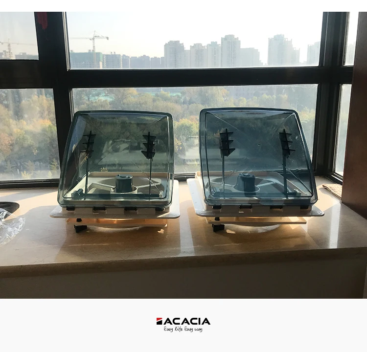 Camper van accessories 12v electric motorhome caravan ventilation fan RV vent fan