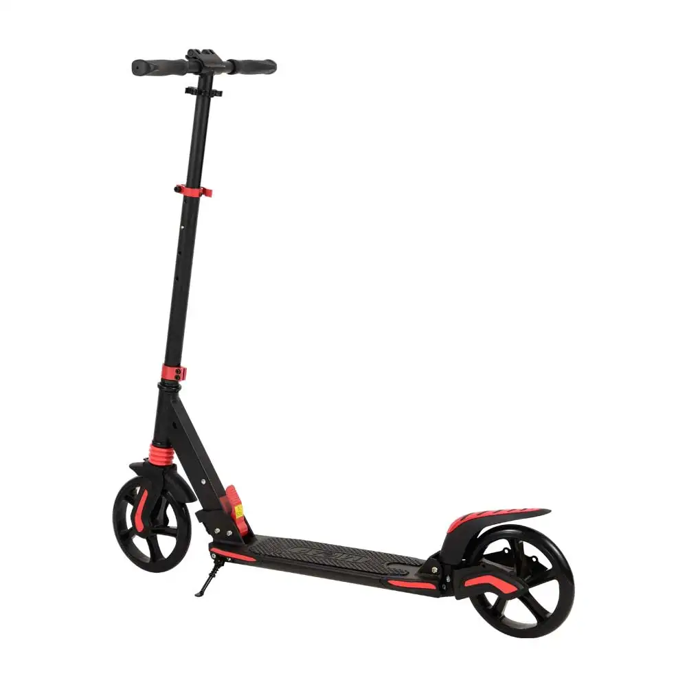 Adult Push Scooter with Large 200MM Wheels Foldable Modern Strong Scooter New 