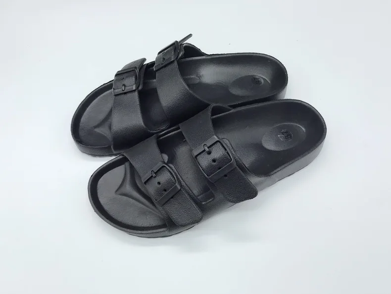 OEM Custom Black Slides Footwear Sandal PVC,Custom Logo Slippers Men Plain Blank Slide Sandal,Slippers Custom Logo Slide Sandal