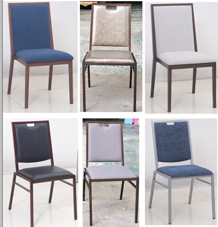 Yinma furniture pu leather hotel dining chair with high quality