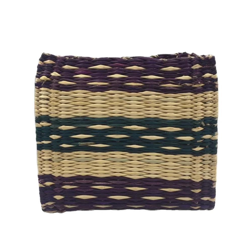 
Supply 2020 new Color yellow straw laminated pp woven bag handmade bag straw semi-finished products 