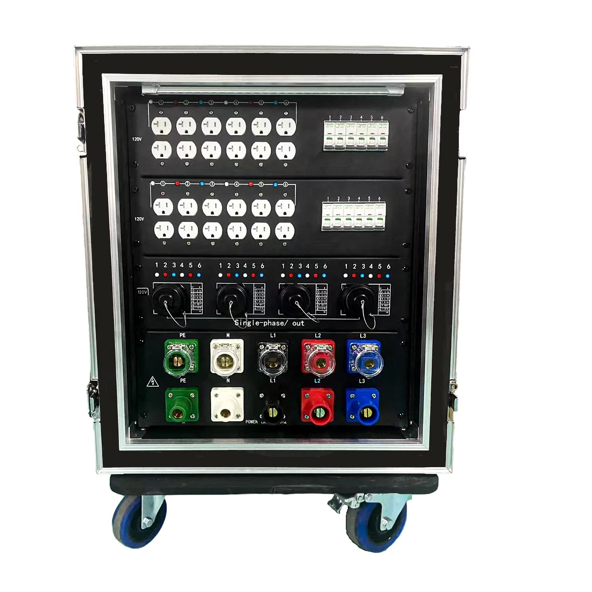 SX Socapex Outlets - 24 Channels Power Distro Box for Live Sound