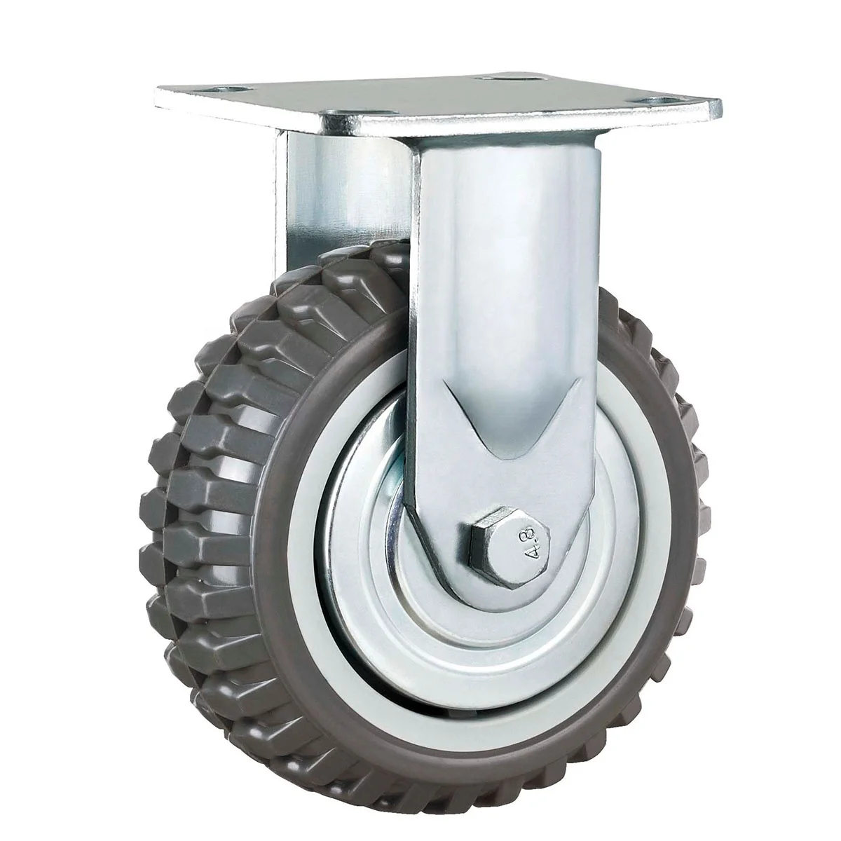 6 Inch Caster Wheels Heavy Duty Polyurethane Offroad Casters Swivel