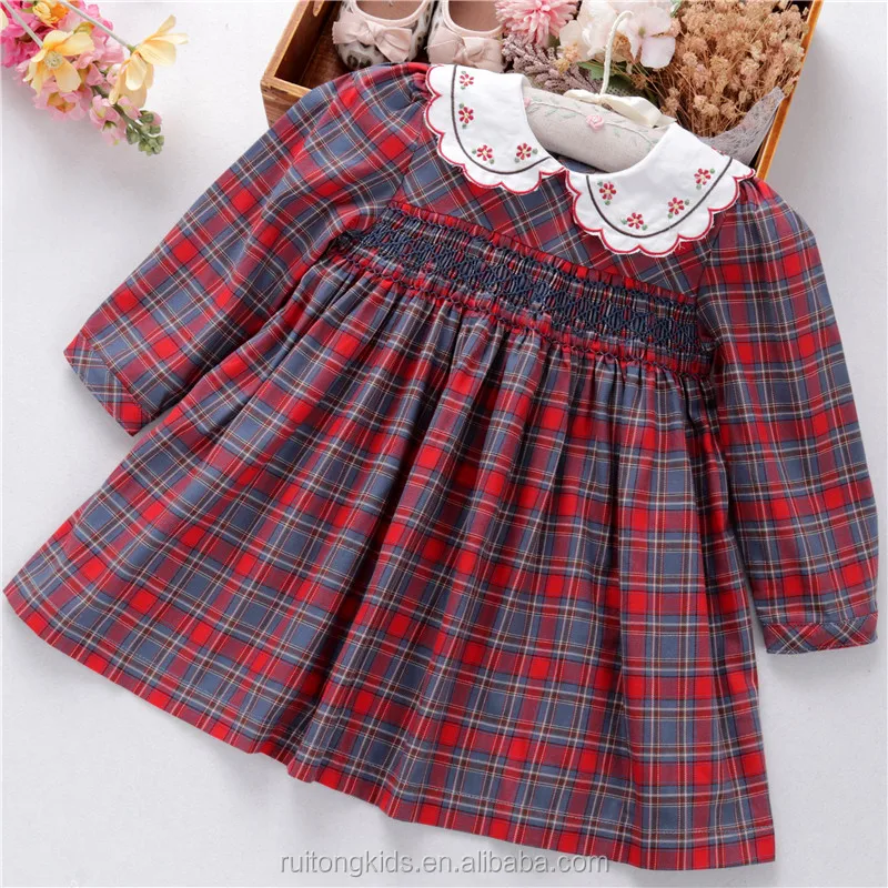smocked christmas dresses for toddlers