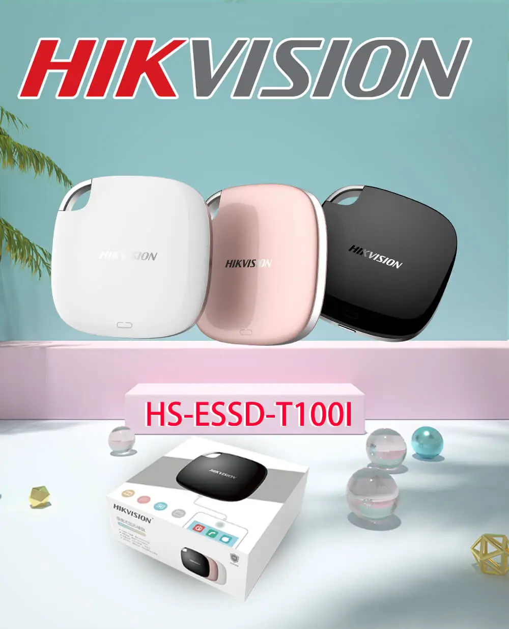 Hikvision T100I Mini Disque Gigabyte Disc Type c Esterno Kleine Festplatte Disco Harddisk 120 480 TB Externo Externe SSD