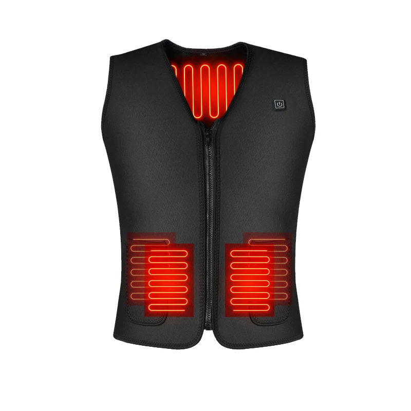 
Heating Vest Fever suit Electric Thermal Clothing Waistcoat Outdoor fishing heating vest Ski warm clothes Heated vest 