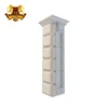 factory direct sales home decoration Gorgeous Decorative Pillars hollow marble column limestone