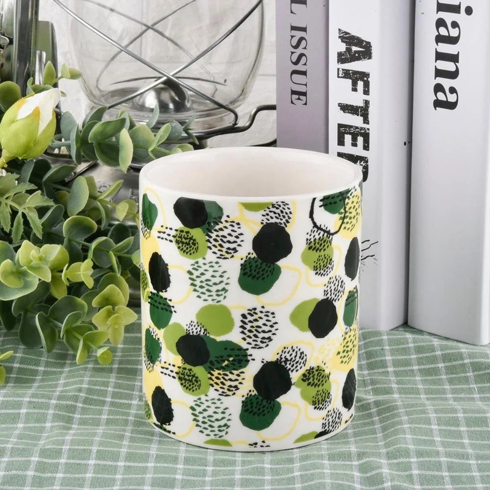 Fancy Wholesale Candle Ceramic Container For Wedding Party