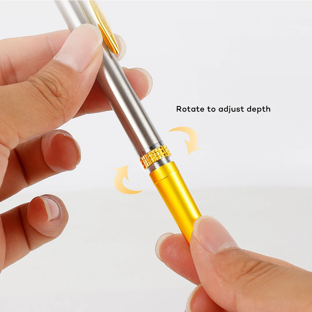 blood lancing device stainless pen lancing device with ejector for diabetes testing details