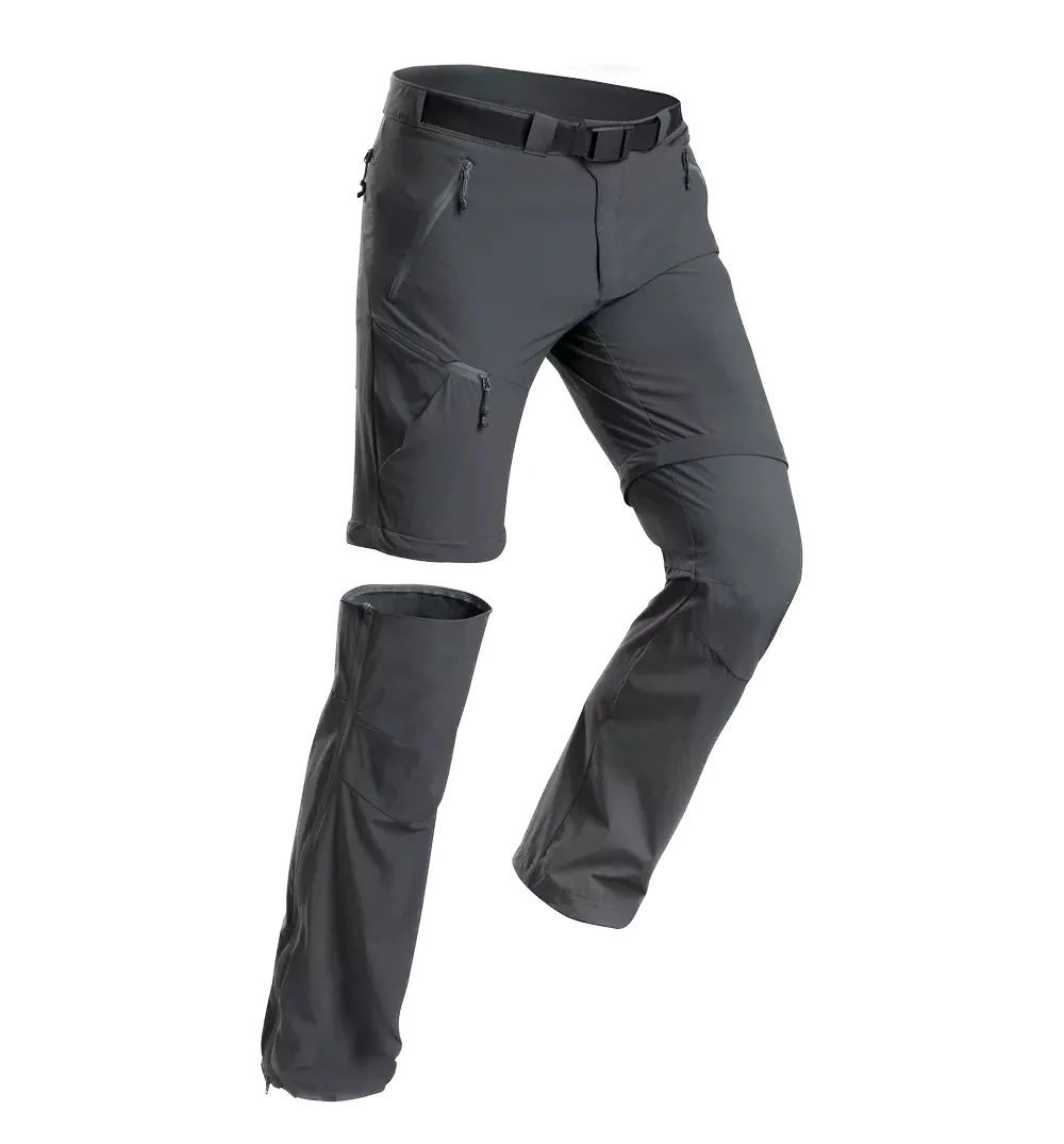 Men/'s Outdoor Quick-Dry Stretchy Waterproof Hiking Pockets Trousers Cargo Pants