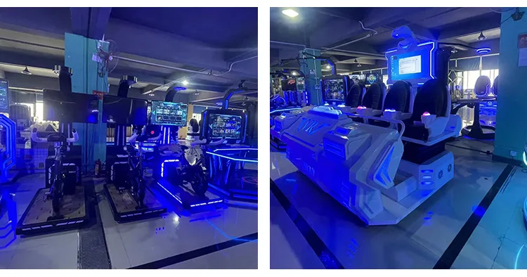 Single VR360 Rotating Platform Large Indoor VR Simulator Equipment with Rotating Seat Somatosensory Experience Hall Features