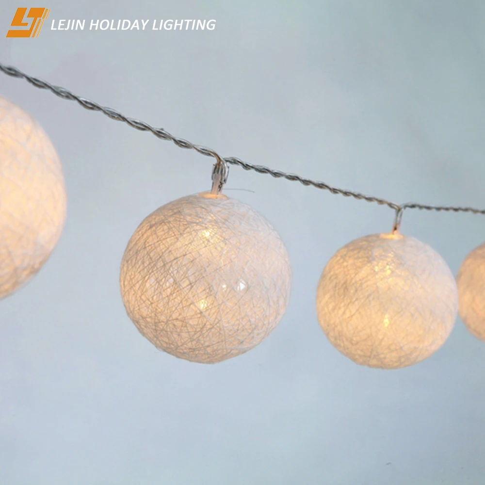 Easter Day green battery operated christmas light balls With high quality event decoration