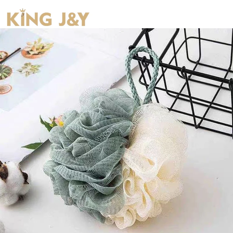 Pink Bath Sponge Loofah,Mesh Body Exfoliate,With Logo Buy Mesh Body