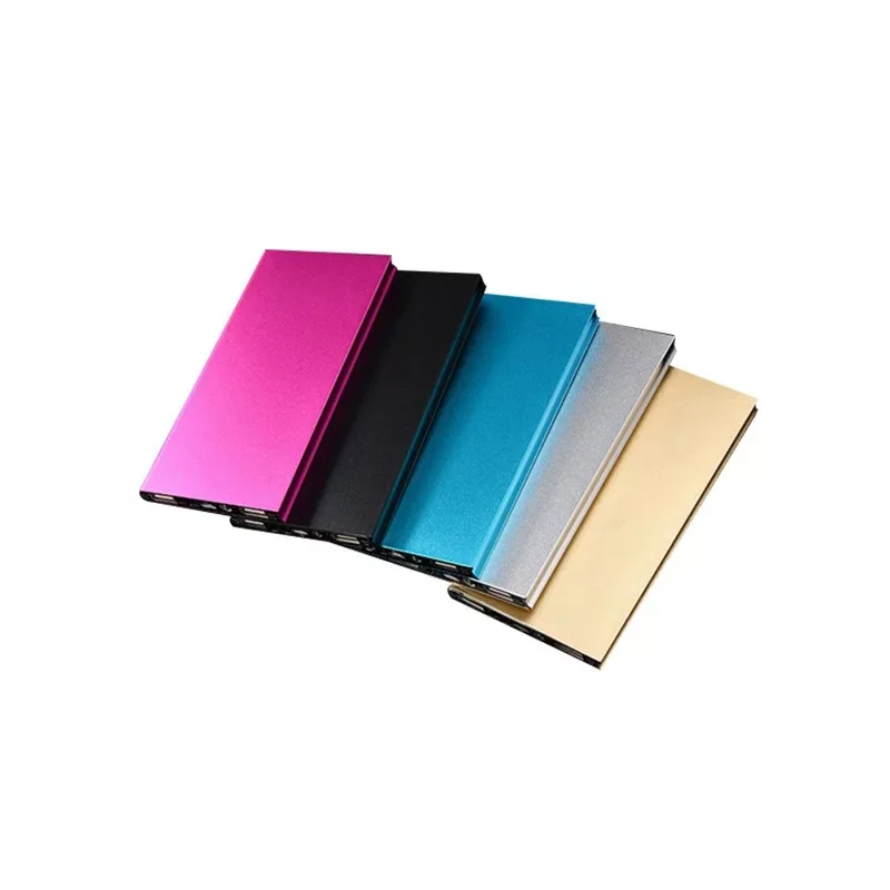 Aluminum Alloy Power Bank 10000mah 20000mah Power Bank For All iPhone Phones Power Bank Charger