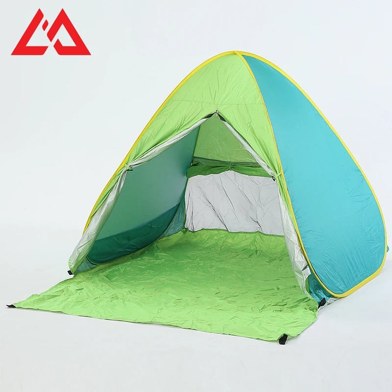 Sporting Anti UV Tents Automotic Camping Outdoor Waterproof Family for Beach Hiking Fishing Event