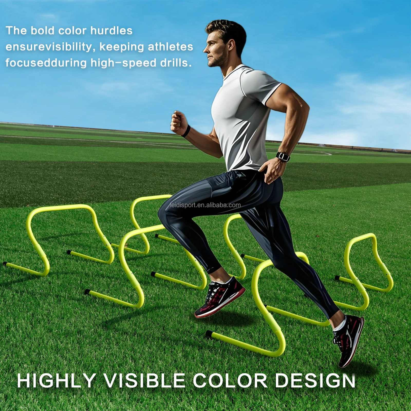 Adjustable Hurdles, Jumping Grid Hurdles, Hurdle Frame, Foldable Small ...