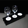 Acrylic wine display stand creative wine drink LED cup bar display props
