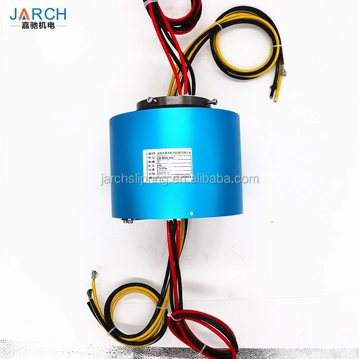 JARCH 10 poles rotary joint wind turbine slip ring for Control and data transmission