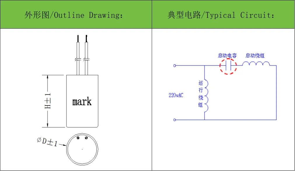 Cbb60 Industrial Fan, 2UF, 3UF, 4UF, 8UF - detail 6