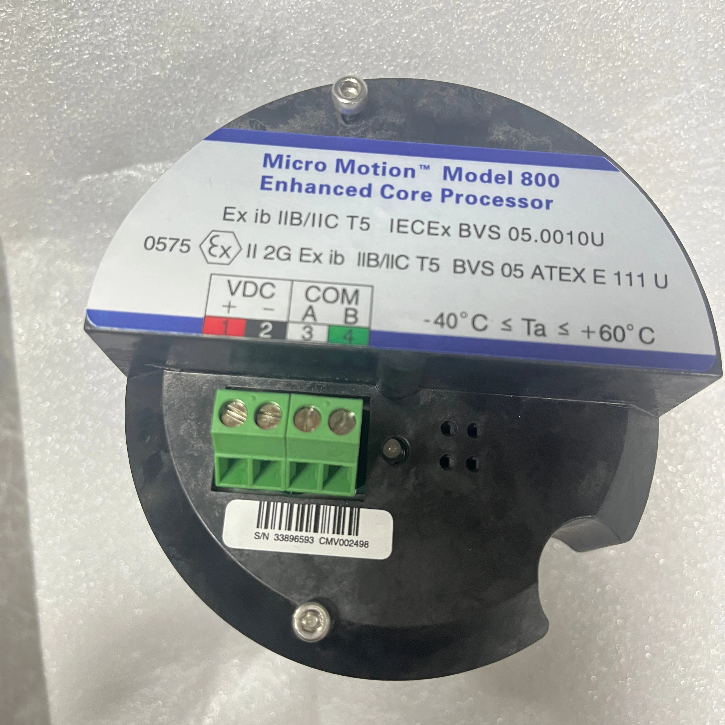 Emerson Micro Motion Model 800 Enhanced Core Processor Stock With Good ...