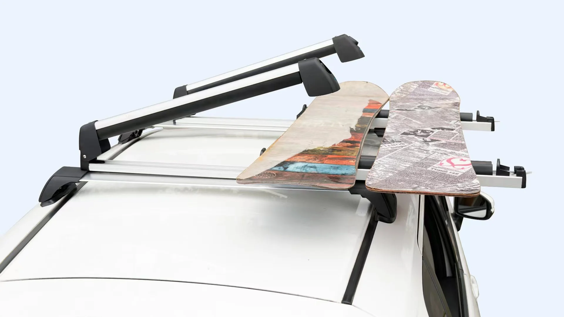 Car Roof Ski Rack Oem Aluminum Universal Snowboard Rack Factory Direct