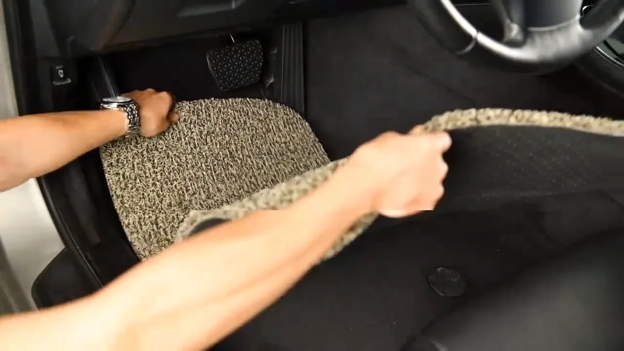 Car Floor Mat Carmats Pvc Coil Noodles Cushion Mat Floor Car Rolls With