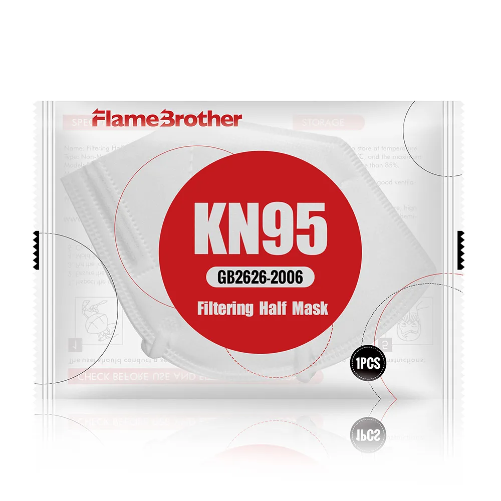 
KN95 Face Mask Whitelist KN95 Filtering Half Mask China GB2626 Particulate respirator KN95 Disposable Protective Masks 