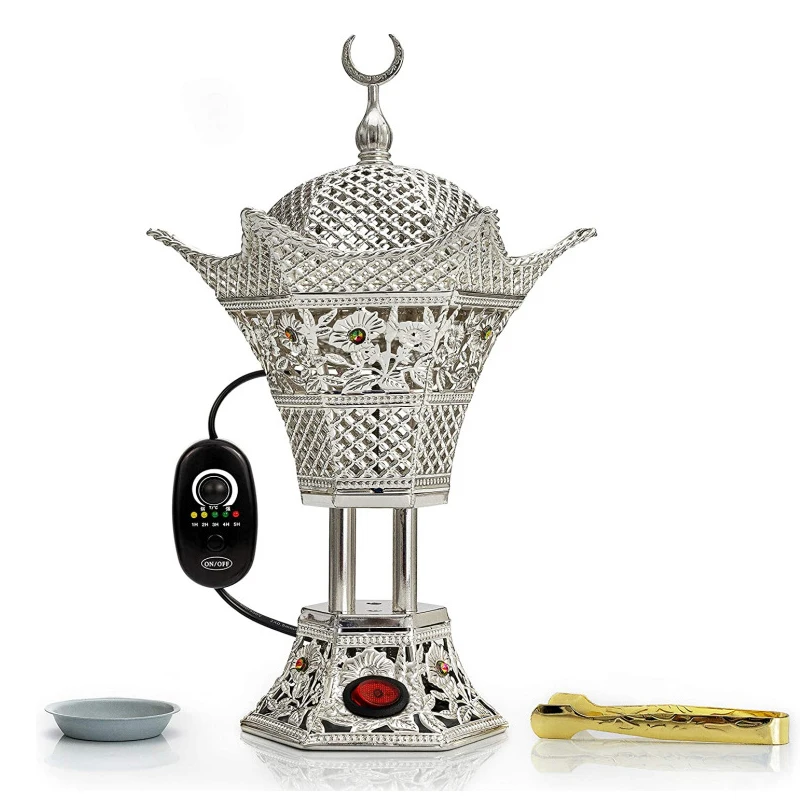 Middle East Gilded Incense Burner Incese Burner Bakhor Classic Four