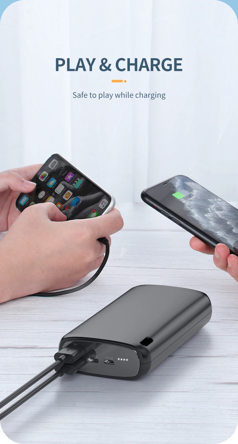 Kuulaa Best Powerbank 20000mah Mobile Charger Power Bank 20000 mah Fast Charging Power Banks 20000Mah - ANKUX.COM