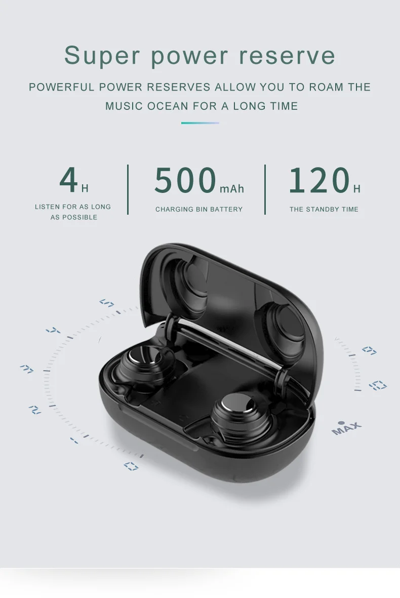 2020 Top Selling TWS Earbuds Sport Wireless Earphone Headphones With Charger case Amazon best seller BT headset vs TWS F9 i12 - ANKUX.COM