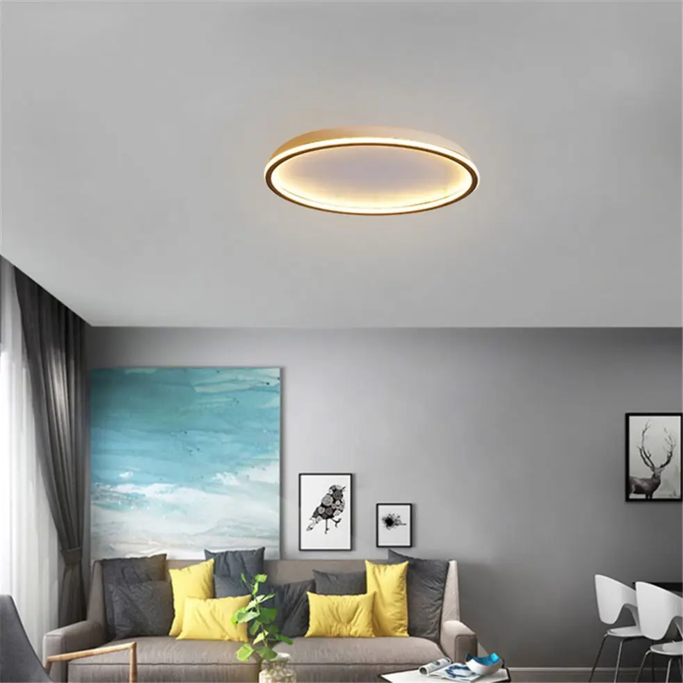 60W Light Outdoor Socket Recessed Smd Lamp Dimmable Led Ceiling Lamps With Remote