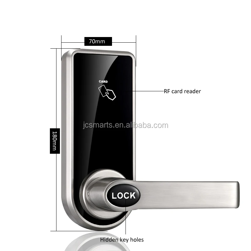 Kuwait Rf Card Door Lock With Sound Alarm Buy Rf Card Door Lock,Alarm Door Lock,Kuwait Door