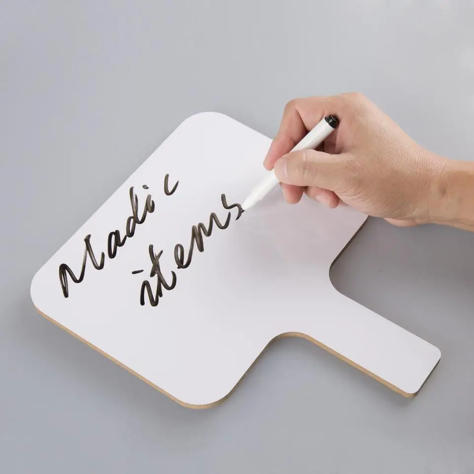 Handheld Dry Erase Board Small Whiteboards Mini Dry Erase Answer Paddle