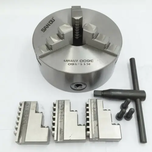 Details about   160mm 6" inch Lathe Chuck 6 Jaw Self-Centering Hardened Steel CNC Milling drill 