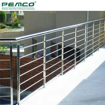 Classical Terrace Railing Design Stainless Tube Staircase Railing 5 ...