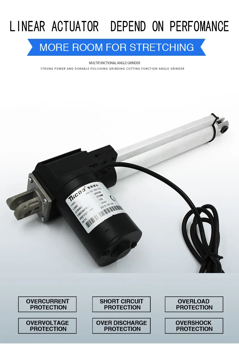 Basic And Economic Design Powerful 6000n Wire Controlled Electric