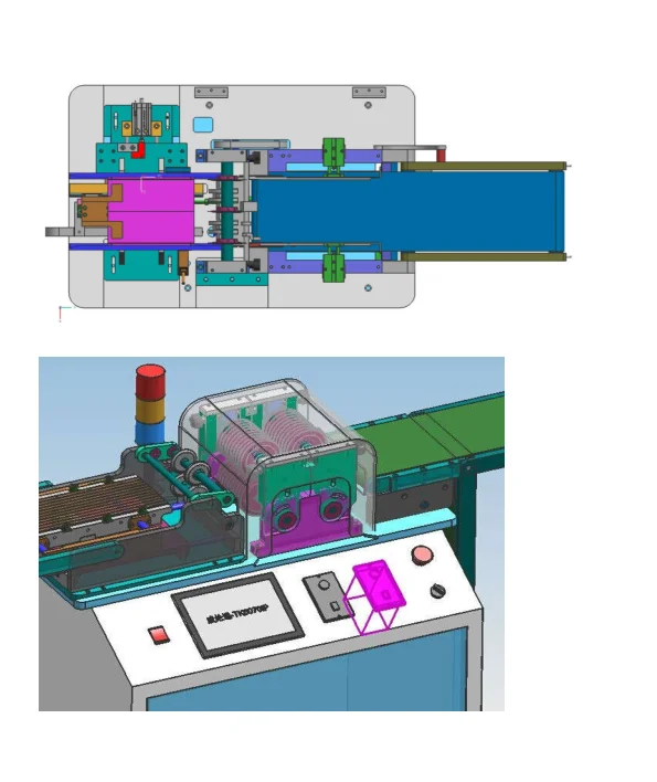 Single axes Multi-blade PCB CNC Automatic V Groove