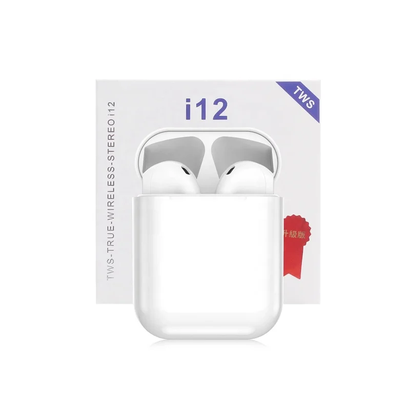 
For smart phone earplugs i12 TWS stereo binaural i7S i7mini i9 i11 i58 i100 sports listening to music wireless headset 